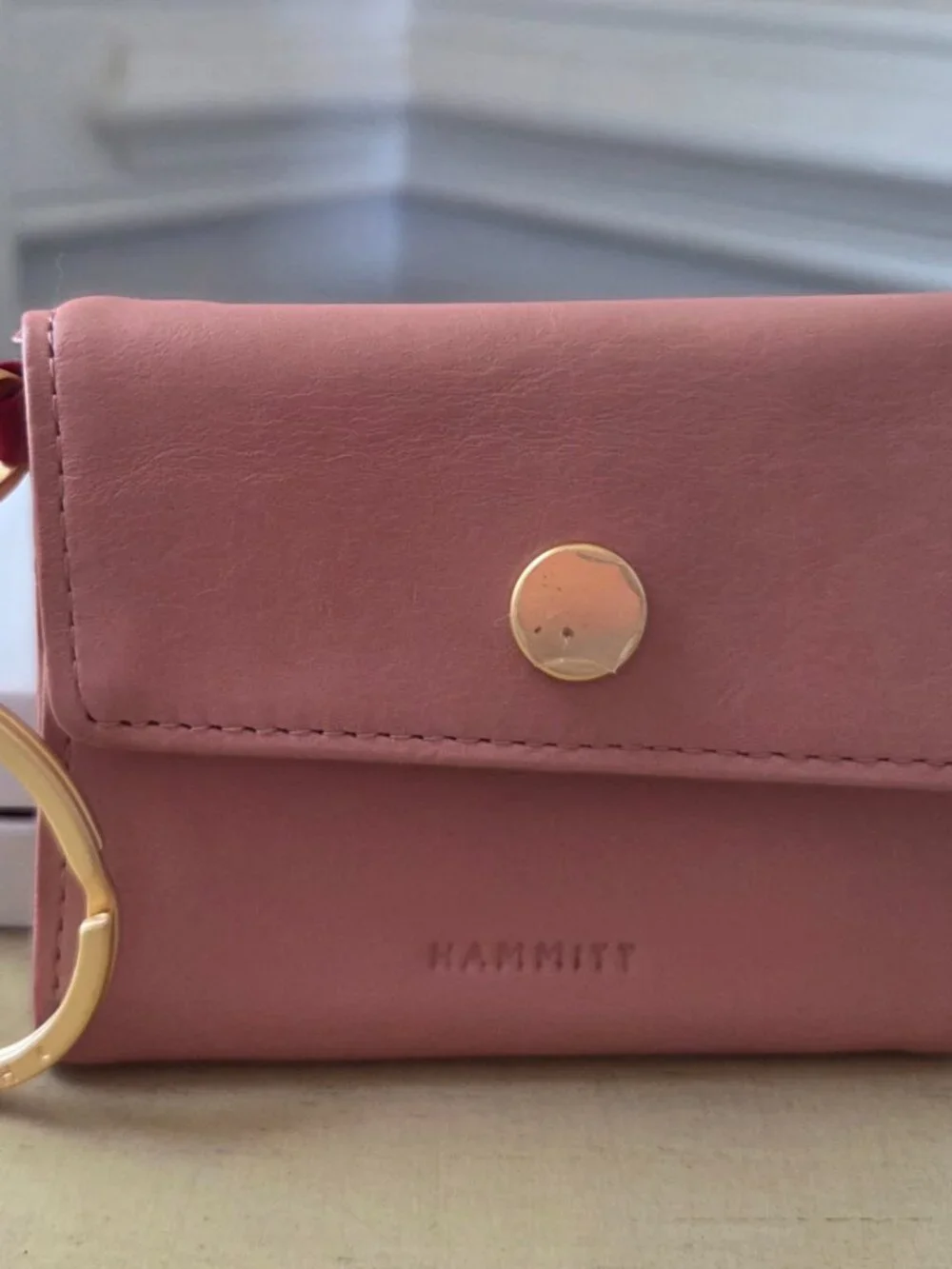 Hammitt Sorbet Pink Keychain Wallet - Picture 4 of 5